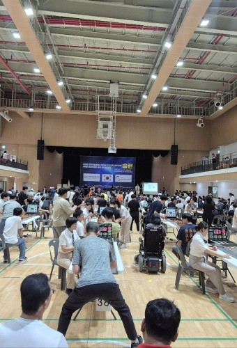 장애인슐런 경기 참여